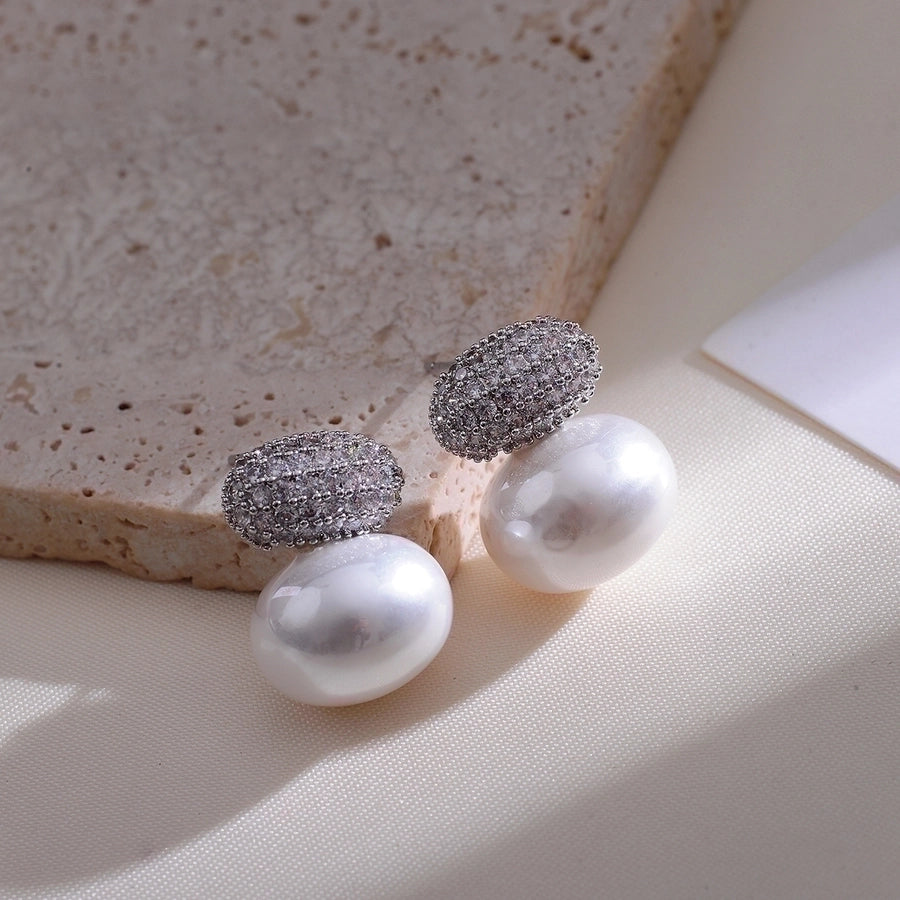 Angelina Pearl Earrings