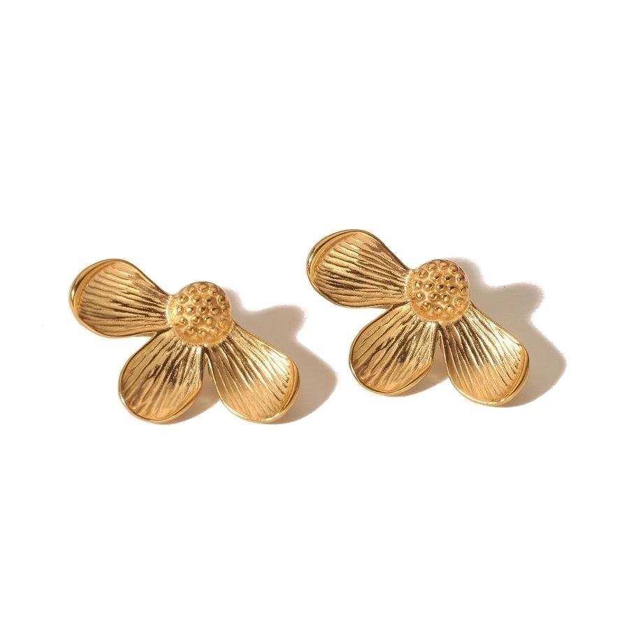 Fleur Gold Earrings