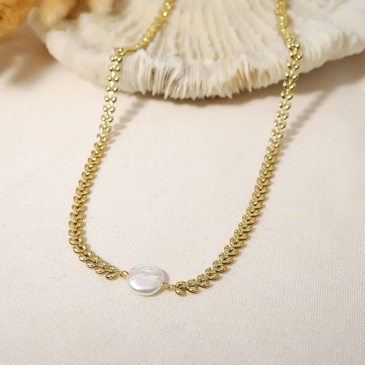 Genesis Pearl Necklace