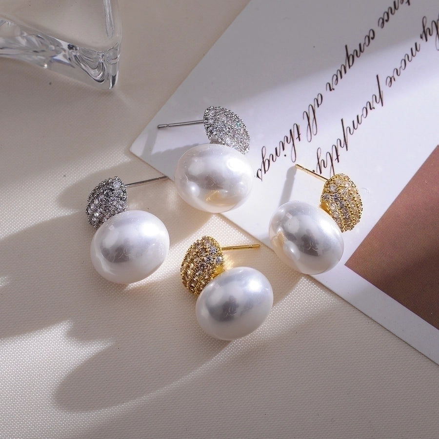 Angelina Pearl Earrings