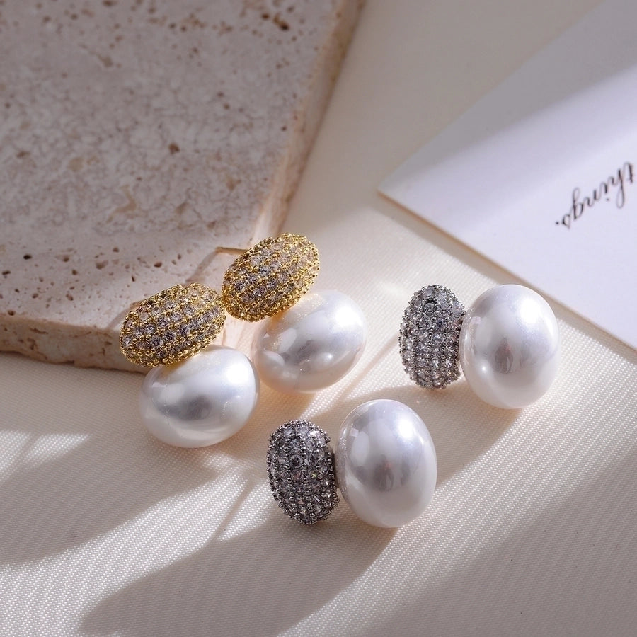 Angelina Pearl Earrings